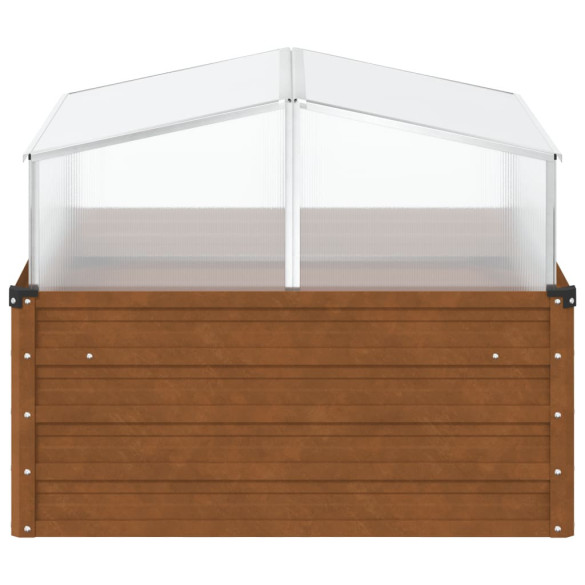 Jardinieră cu Seră - Oțel Rezistent | Livrare Gratuită