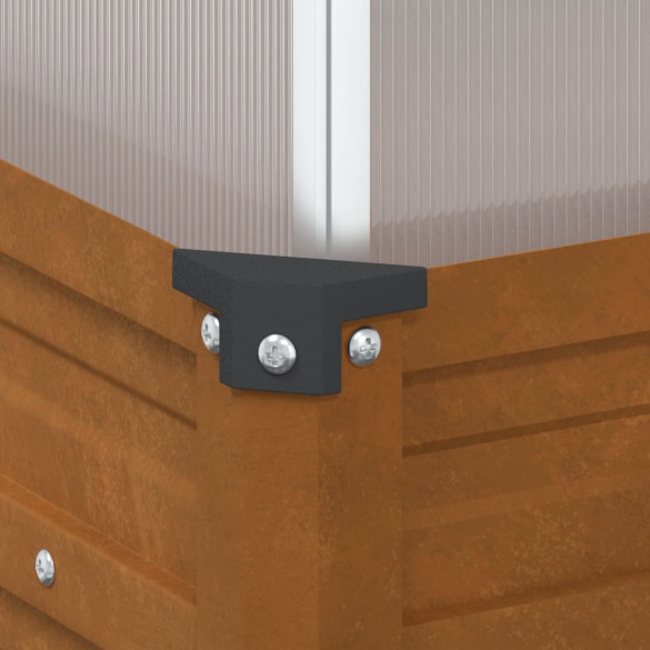 Jardinieră cu Seră - Oțel Rezistent | Livrare Gratuită