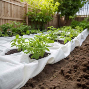 Membrană Geotextilă Albă 150m - Filtrare și Drenaj