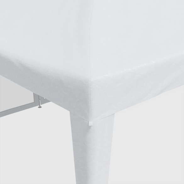 Cort Petrecere 12 Pereți Mesh Alb 8x4m HDPE | Livrare Gratuită