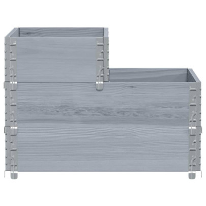 Strat înălțat 3 niveluri - Lemn masiv pin - Livrare gratuită