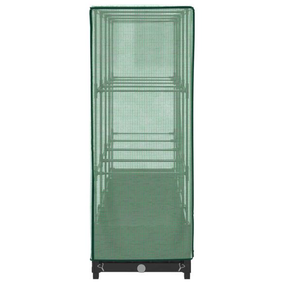 Strat Înălțat cu Sera Ratan pentru Grădinărit