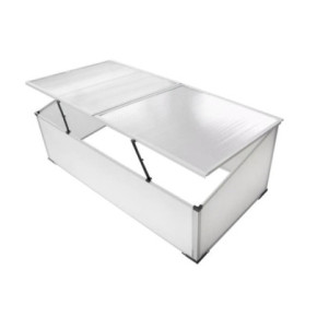 Miniseră cu capac policarbonat 110x41x55 cm - Livrare gratuită 2