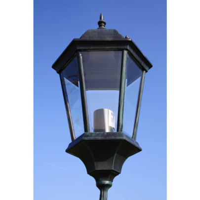 Stâlp Lampă Grădină 2 Brațe Aluminiu | Iluminat Exterior
