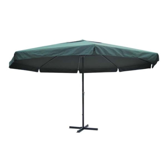 Umbrelă Samos 500cm - Verde - Aluminiu - Livrare Gratuită
