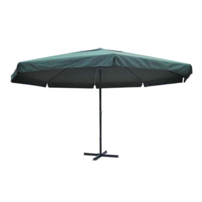 Umbrelă Samos 500cm - Verde - Aluminiu - Livrare Gratuită