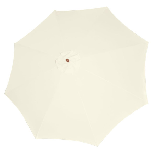 Umbrelă de Soare 300x258 cm - Alb Nisipiu - Livrare Gratuită
