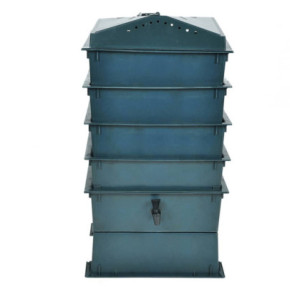 Fermă de Râme 4 Tăvi - Compostor Ecologic | Livrare Gratuită 2