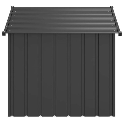 Casă Câini Oțel Galvanizat 131x101x102 cm - Livrare Gratuită