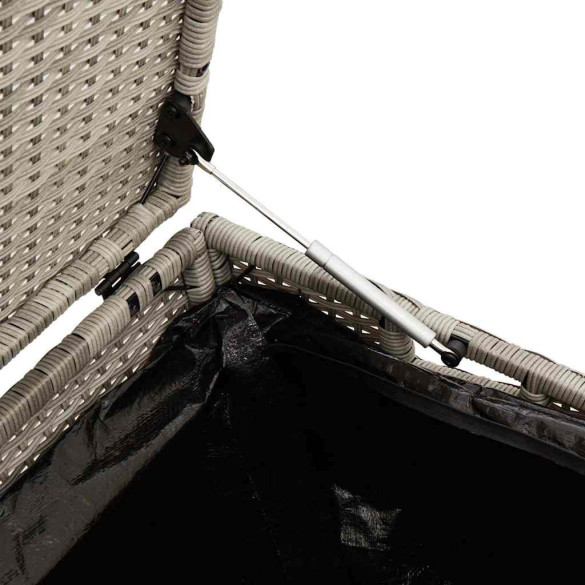 Cutie Depozitare Grădină Poly Ratan - Livrare Gratuită