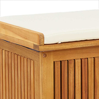 Cutie de perne exterior lemn masiv salcâm 90x50x60,5 cm