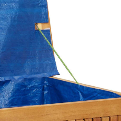 Cutie depozitare perne exterior lemn masiv | Livrare gratuită