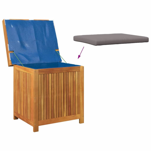 Cutie perne exterior lemn masiv salcâm | Livrare gratuită