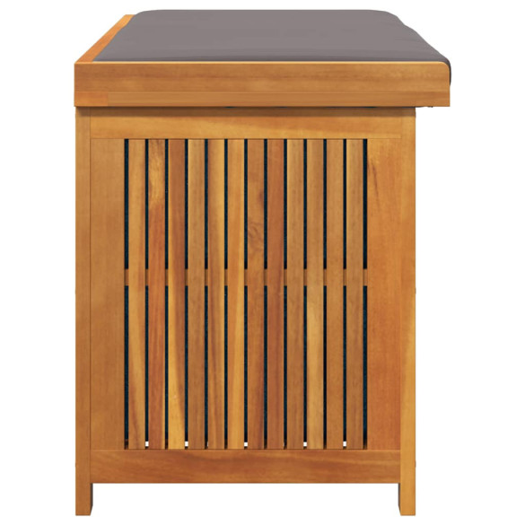 Cutie de perne exterior lemn masiv de salcâm - Depozitare