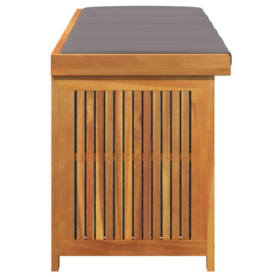 Cutie perne exterior lemn masiv salcâm | Depozitare grada