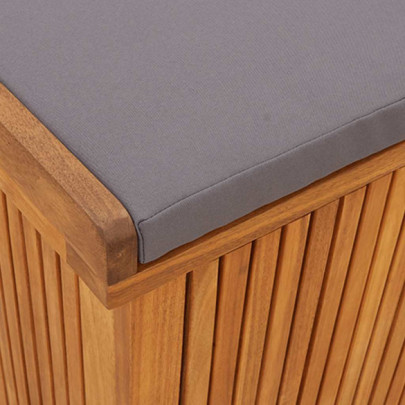 Cutie perne exterior lemn masiv salcâm | Depozitare grada