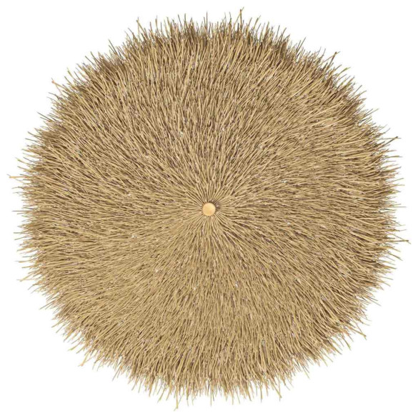 Umbrelă Tiki Bambus cu Baldachin Frunze Banană 150 cm