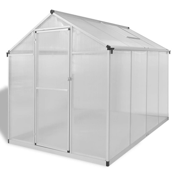 Seră Aluminiu cu Policarbonat - Livrare Gratuită Seră Aluminiu cu Policarbonat - Livrare Gratuită