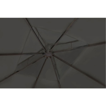 Pavilion Garden 3x4m Gri - Acoperiș Impermeabil