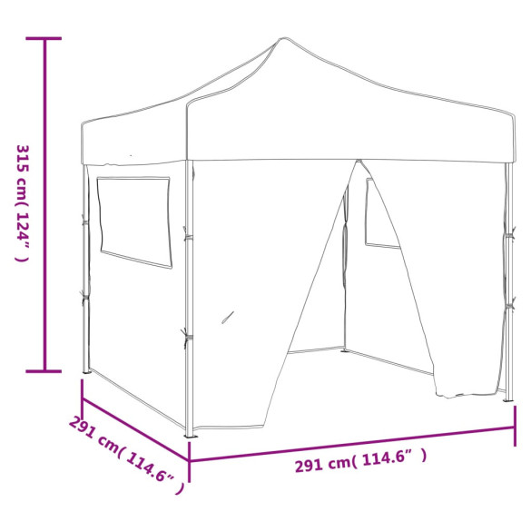Cort Pliabil 3x3 m cu 4 Pereti | Livrare Gratuita Cort Pliabil 3x3 m cu 4 Pereti | Livrare Gratuita