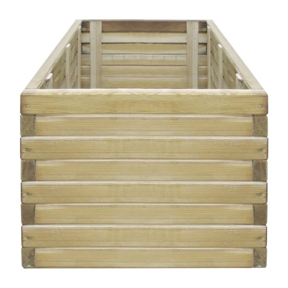 Strat Înălțat din Lemn - 100x50x40 cm - Livrare Gratuită