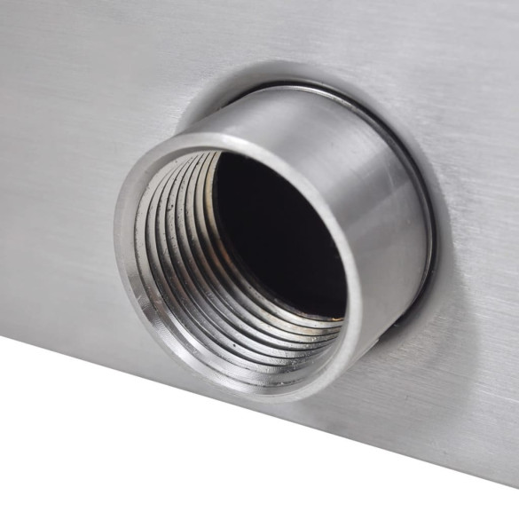 Fântână Piscină Cascadă Oțel Inoxidabil 45cm | Decor Acvatic