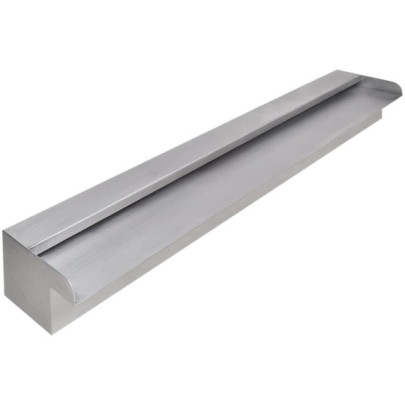 Fântână Piscină Cascadă Oțel Inoxidabil 90 cm | Decor Acvatic