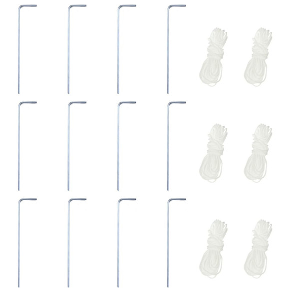 Marchiză Hexagonală Pliabilă Gri - Cort exterior rezistent