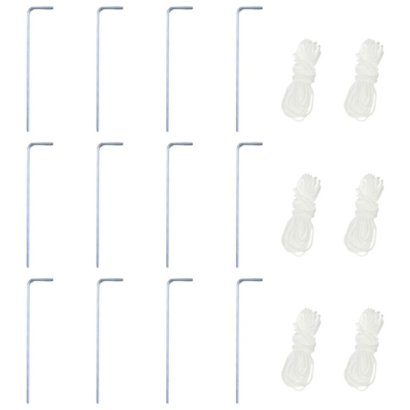 Marchiză Hexagonală Pliabilă 6 Pereți Albastru Închis 3,6x3,1 m