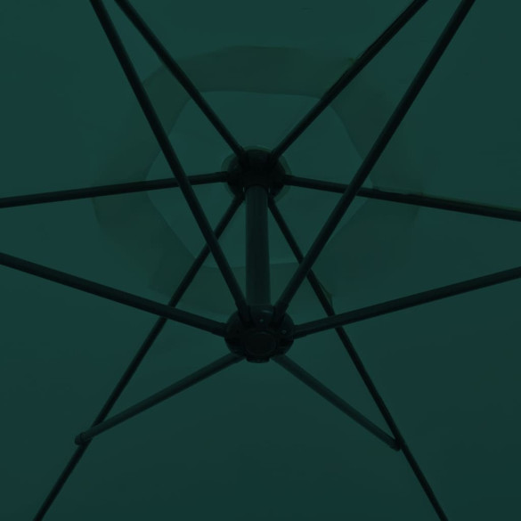 Umbrelă de Grădină în Consolă Verde 3m | Livrare Gratuită