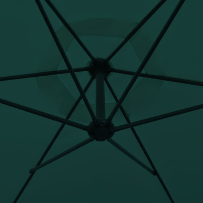 Umbrelă de Grădină în Consolă Verde 3m | Livrare Gratuită