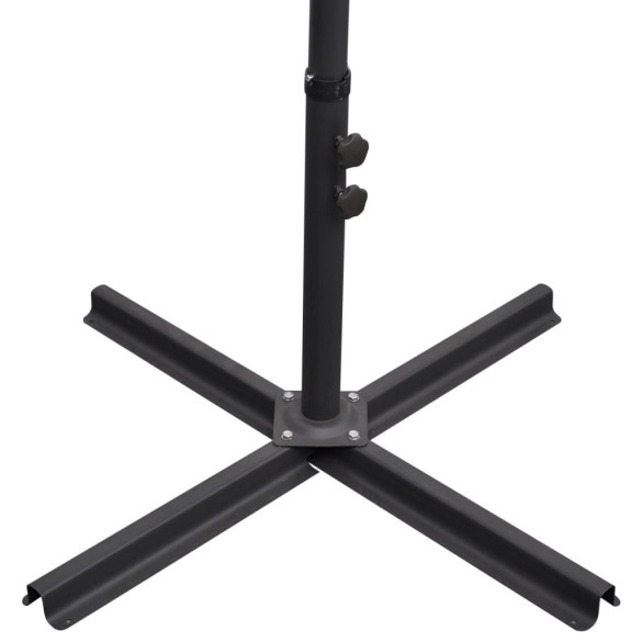 Umbrelă de Grădină în Consolă 3m, Alb - Protecție UV