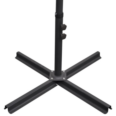 Umbrelă de Grădină în Consolă 3m, Alb - Protecție UV