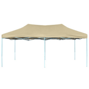 Cort Pliabil 3x6 m Alb Crem - Impermeabil & UV 2