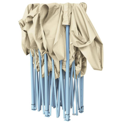 Cort Pliabil 3x6 m Alb Crem - Impermeabil & UV