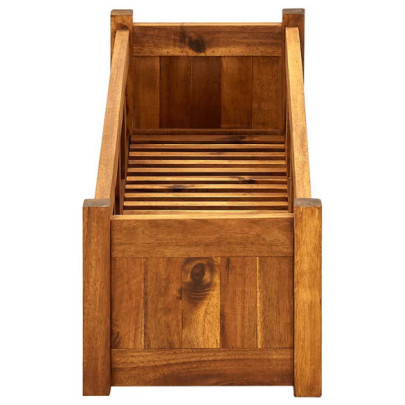 Strat Înălțat Grădină Lemn Acacia | Livrare Gratuită