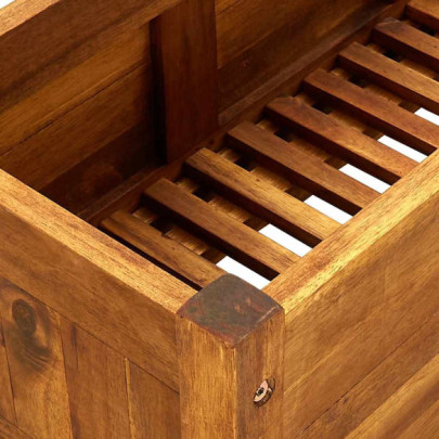 Strat Înălțat Grădină Lemn Acacia | Livrare Gratuită