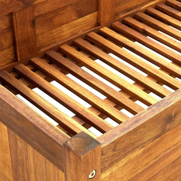 Strat Înălțat Grădină Lemn Acacia 200x50x25 cm