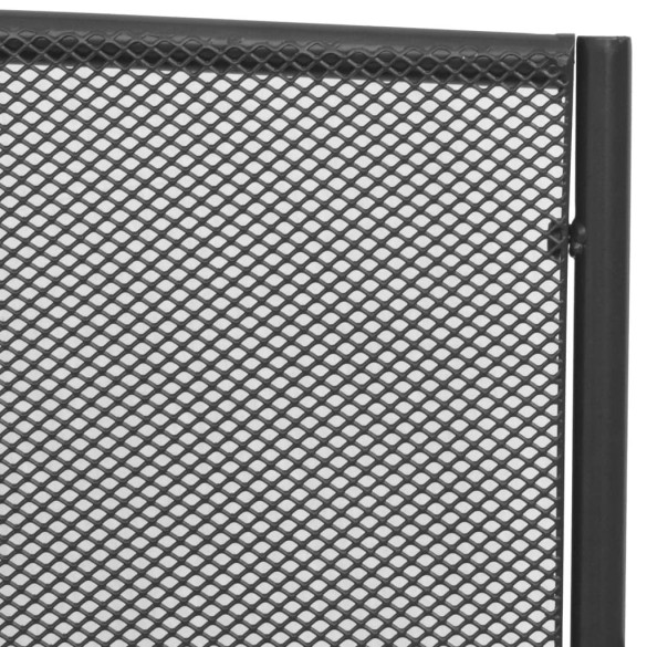 Bancă Grădină Antracit - Oțel Rezistent - Livrare Gratuită