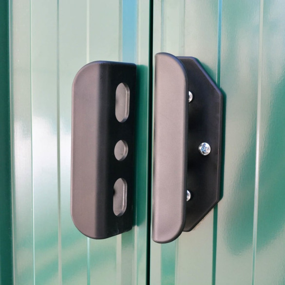 Magazie Grădină Metal Verde | Depozitare Sigură