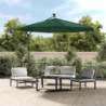 Umbrelă suspendată LED 300 cm verde | Livrare gratuită