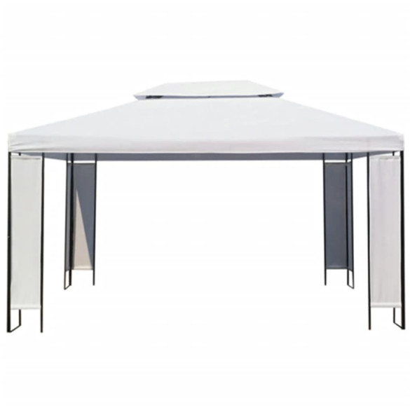 Pavilion Alb 3x4m - Cort Garden cu Livrare Gratuită Pavilion Alb 3x4m - Cort Garden cu Livrare Gratuită