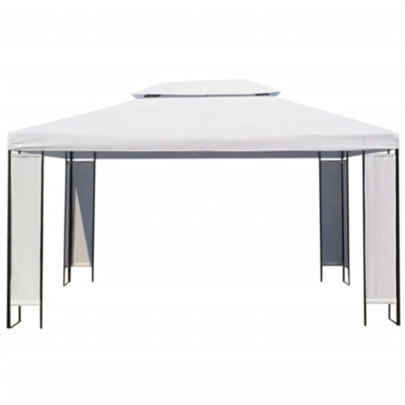 Pavilion Alb 3x4m - Cort Garden cu Livrare Gratuită