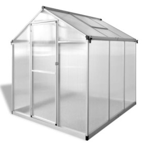 Seră Aluminiu 3.46 m² cu Policarbonat | Livrare Gratuită 2
