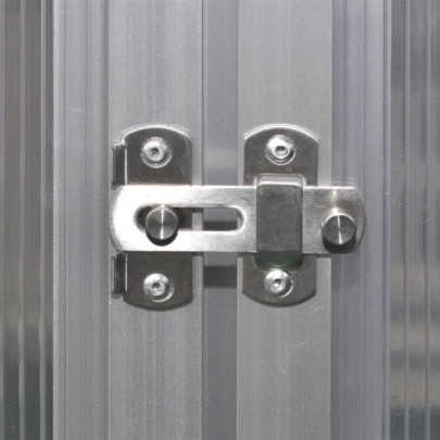 Seră Aluminiu 3.46 m² cu Policarbonat | Livrare Gratuită