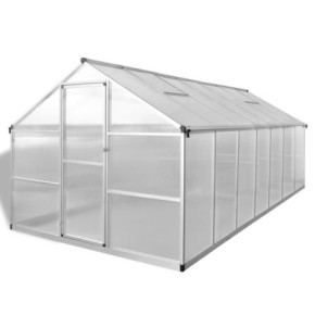 Seră Gradină 10,53 m² - Aluminiu și Policarbonat | Livrare Gratuită 2