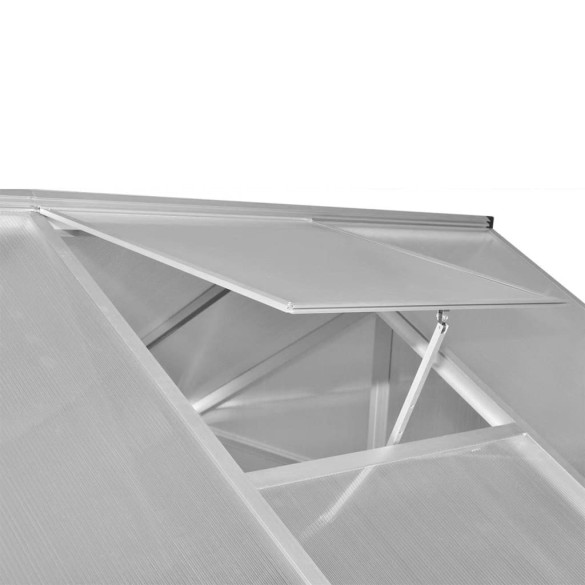 Seră Gradină 10,53 m² - Aluminiu și Policarbonat | Livrare Gratuită Seră Gradină 10,53 m² - Aluminiu și Policarbonat | Livrare Gratuită