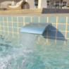 Fântână Decorativă Piscină Argintiu - Oțel Inoxidabil