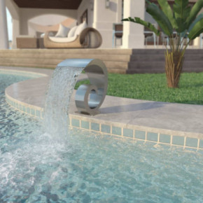 Fântână Piscină Oțel Inoxidabil | Decor Ape Relaxant