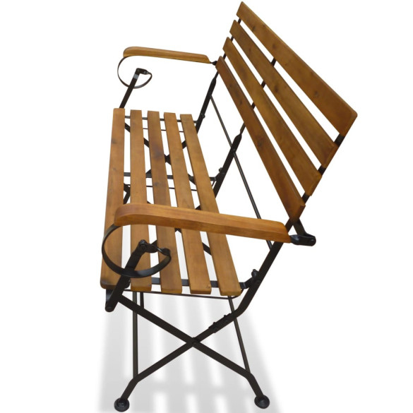 Bancă Grădină Pliabilă - Lemn Acacia - Livrare Gratuită